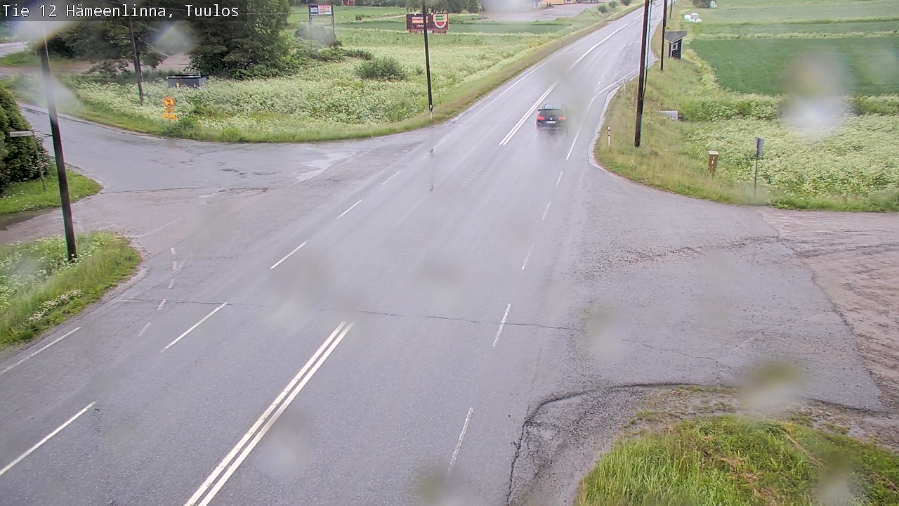 Weather Camera Image Väg 12 Hämeenlinna, Tuulos, Hämeenlinna, Kanta-Häme