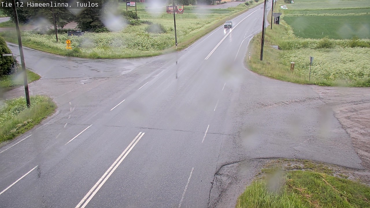 Weather Camera Image Väg 12 Hämeenlinna, Tuulos, Hämeenlinna, Kanta-Häme