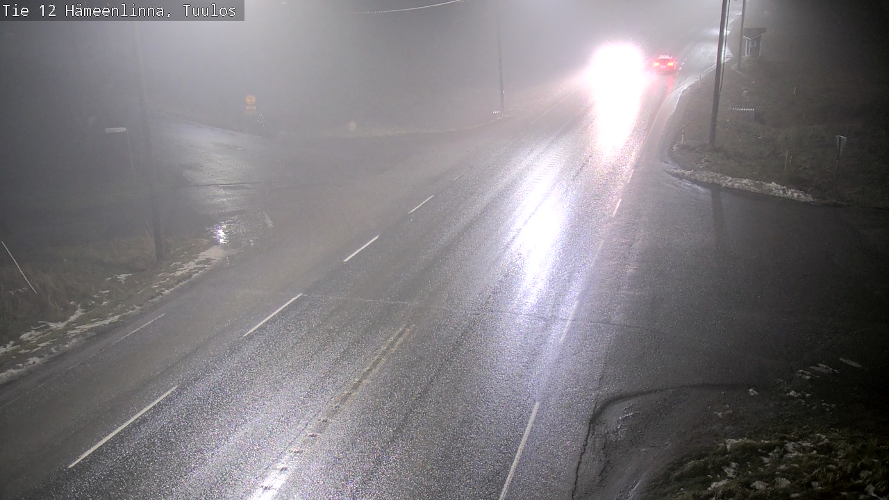 Weather Camera Image Väg 12 Hämeenlinna, Tuulos, Hämeenlinna, Kanta-Häme