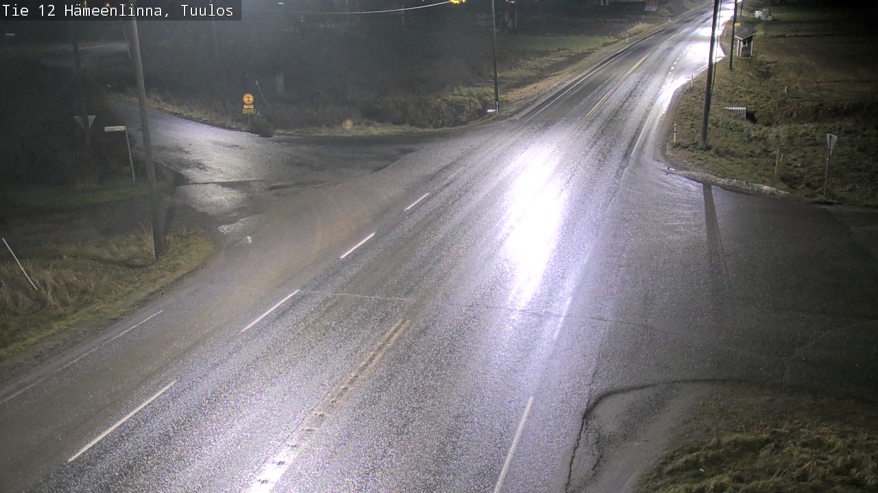 Weather Camera Image Väg 12 Hämeenlinna, Tuulos, Hämeenlinna, Kanta-Häme