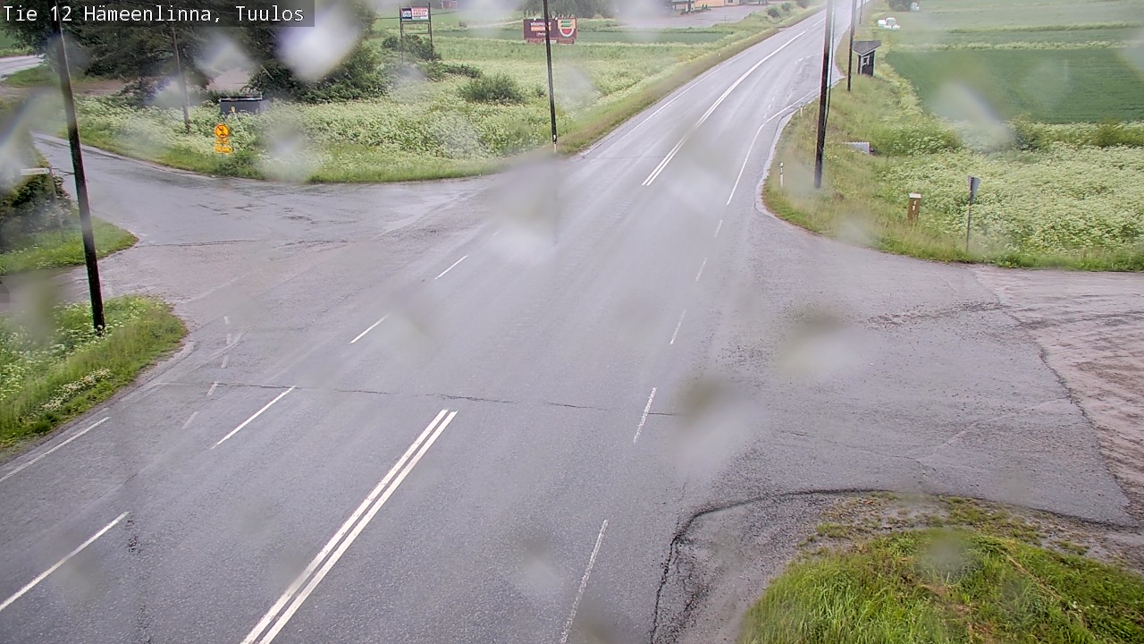 Weather Camera Image Väg 12 Hämeenlinna, Tuulos, Hämeenlinna, Kanta-Häme