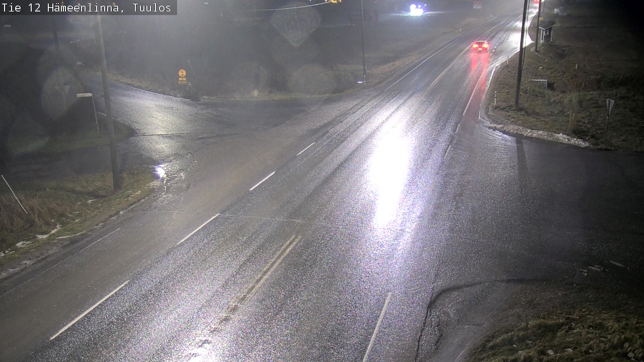 Weather Camera Image Väg 12 Hämeenlinna, Tuulos, Hämeenlinna, Kanta-Häme