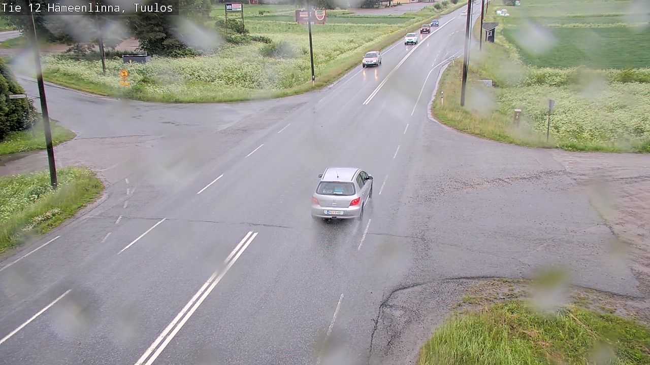 Weather Camera Image Väg 12 Hämeenlinna, Tuulos, Hämeenlinna, Kanta-Häme