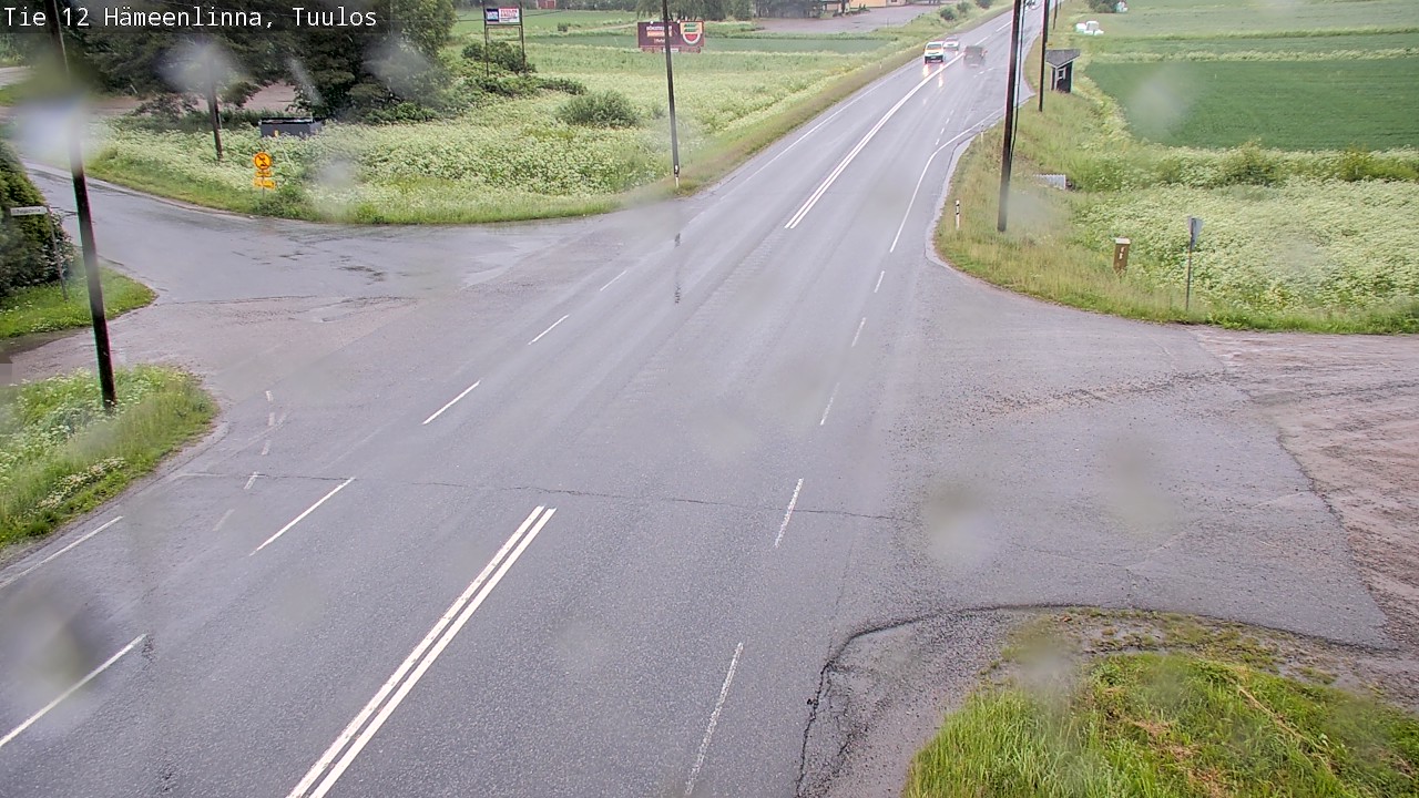 Weather Camera Image Väg 12 Hämeenlinna, Tuulos, Hämeenlinna, Kanta-Häme