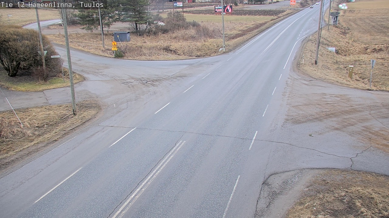 Kelikamerat Kuva Tie 12 Hämeenlinna, Tuulos, Hämeenlinna, Kanta-Häme