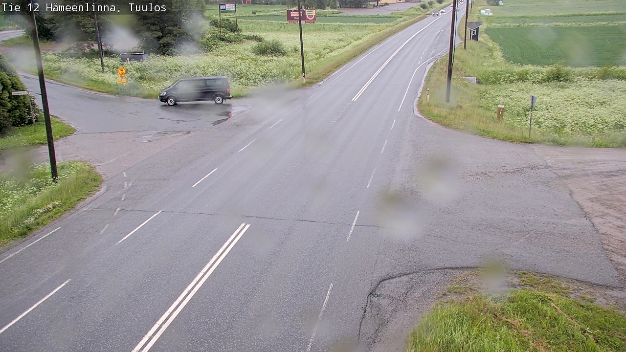 Weather Camera Image Väg 12 Hämeenlinna, Tuulos, Hämeenlinna, Kanta-Häme