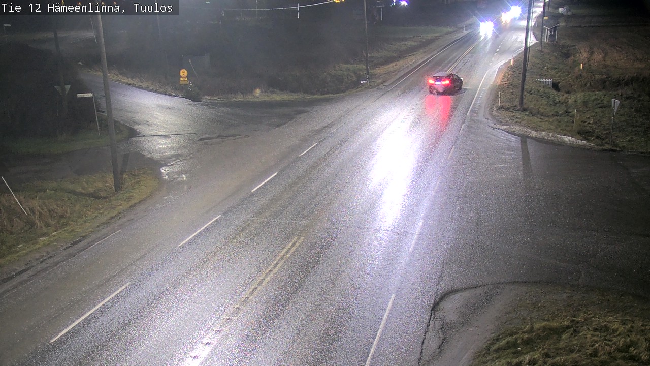 Weather Camera Image Väg 12 Hämeenlinna, Tuulos, Hämeenlinna, Kanta-Häme