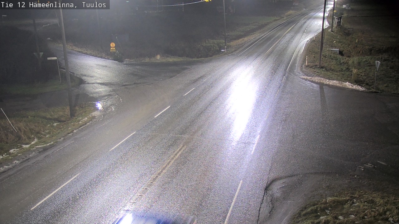 Weather Camera Image Väg 12 Hämeenlinna, Tuulos, Hämeenlinna, Kanta-Häme