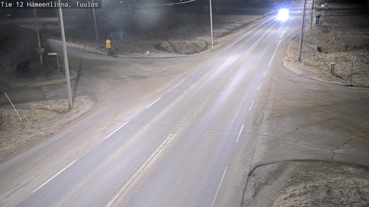 Kelikamerat Kuva Tie 12 Hämeenlinna, Tuulos, Hämeenlinna, Kanta-Häme