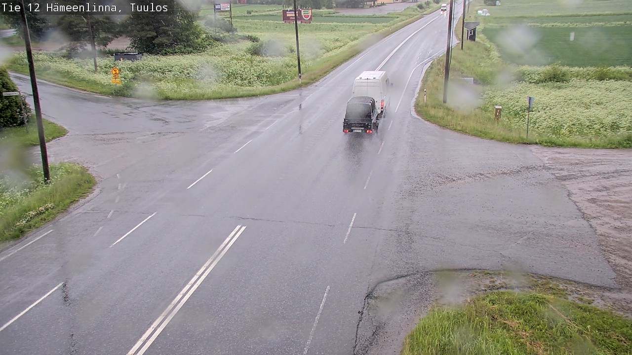 Weather Camera Image Väg 12 Hämeenlinna, Tuulos, Hämeenlinna, Kanta-Häme