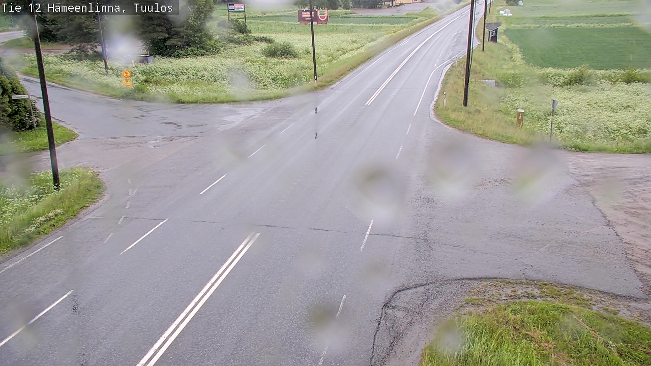 Weather Camera Image Väg 12 Hämeenlinna, Tuulos, Hämeenlinna, Kanta-Häme