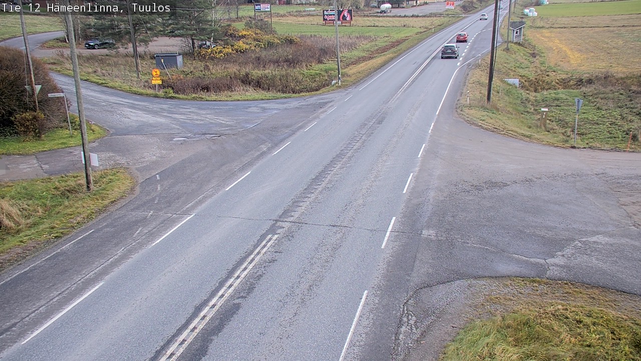 Kelikamerat Kuva Tie 12 Hämeenlinna, Tuulos, Hämeenlinna, Kanta-Häme