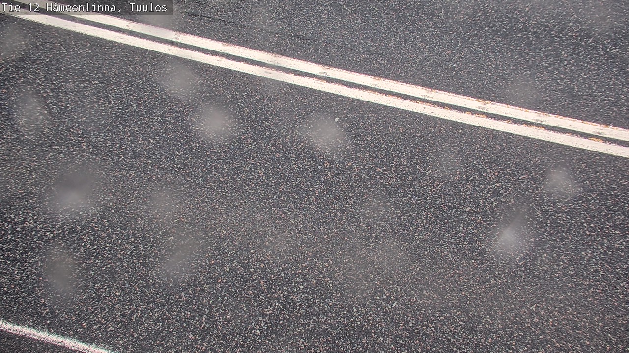 Weather Camera Image Väg 12 Hämeenlinna, Tuulos, Hämeenlinna, Kanta-Häme