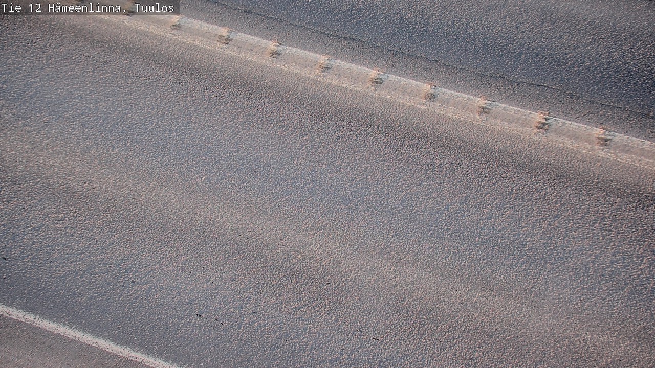 Weather Camera Image Road 12 Hämeenlinna, Tuulos, Hämeenlinna, Kanta-Häme