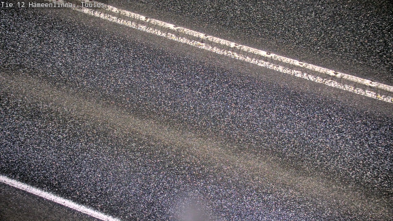 Weather Camera Image Road 12 Hämeenlinna, Tuulos, Hämeenlinna, Kanta-Häme