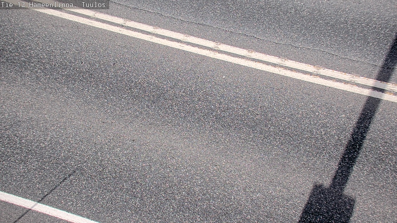 Weather Camera Image Road 12 Hämeenlinna, Tuulos, Hämeenlinna, Kanta-Häme