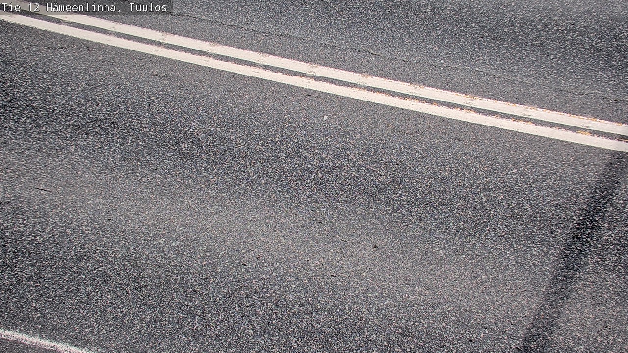Weather Camera Image Road 12 Hämeenlinna, Tuulos, Hämeenlinna, Kanta-Häme
