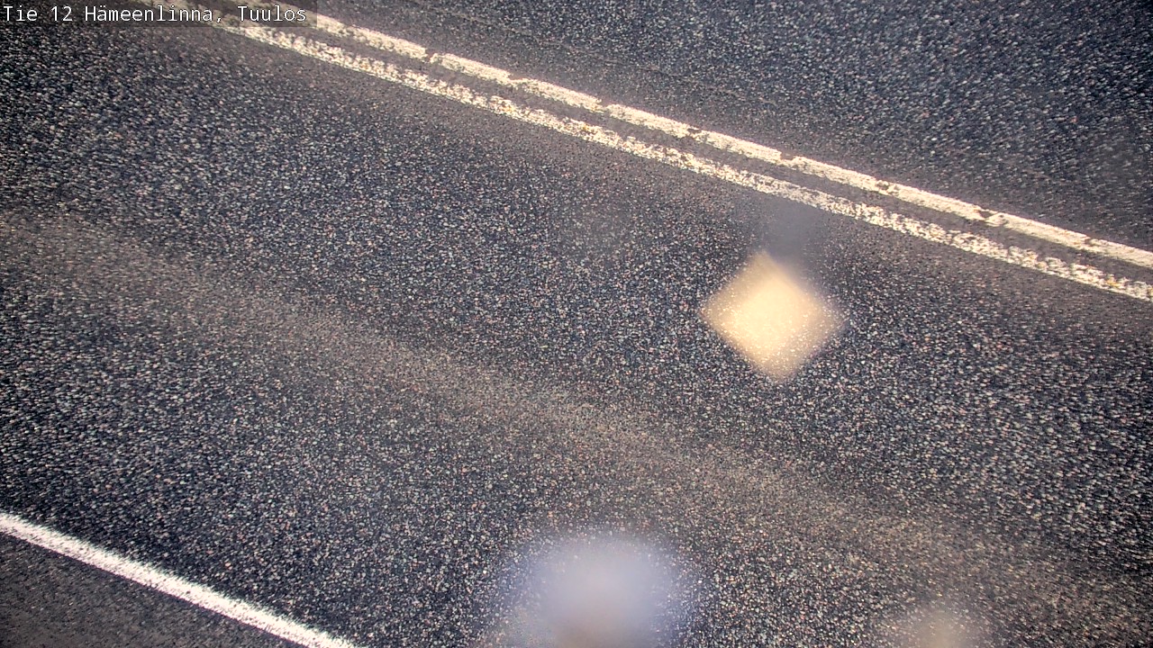 Weather Camera Image Road 12 Hämeenlinna, Tuulos, Hämeenlinna, Kanta-Häme