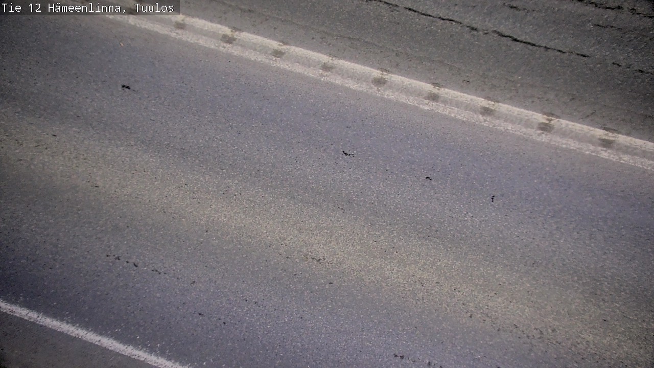 Weather Camera Image Road 12 Hämeenlinna, Tuulos, Hämeenlinna, Kanta-Häme