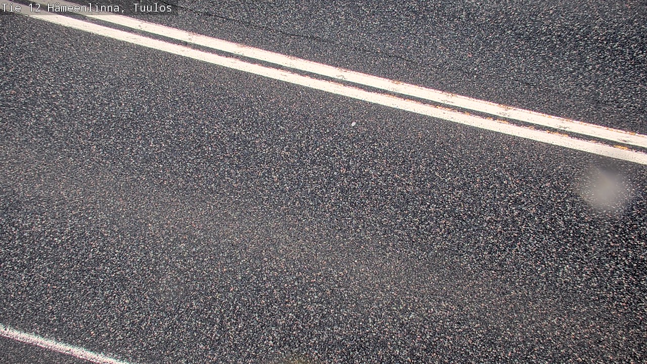 Weather Camera Image Road 12 Hämeenlinna, Tuulos, Hämeenlinna, Kanta-Häme