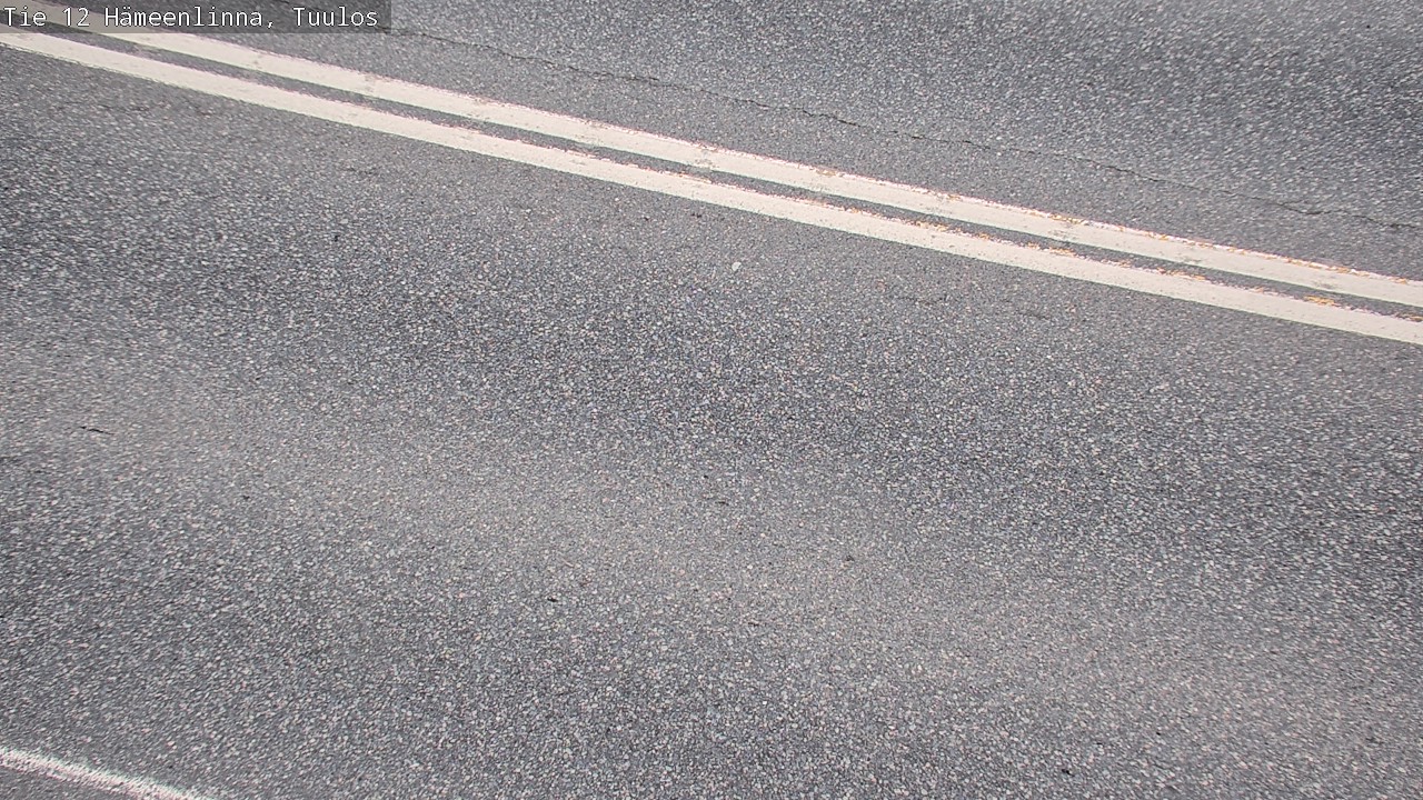Weather Camera Image Väg 12 Hämeenlinna, Tuulos, Hämeenlinna, Kanta-Häme
