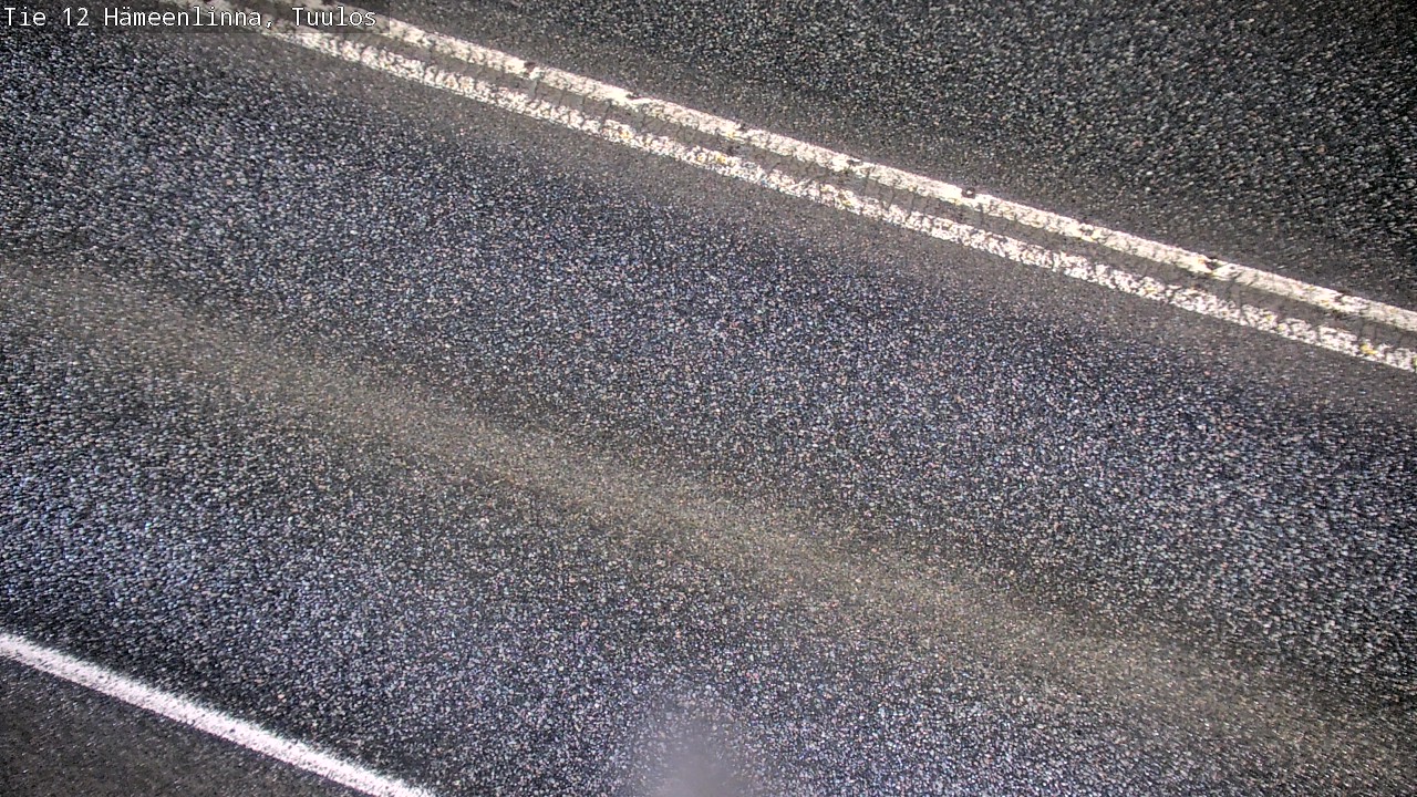 Weather Camera Image Road 12 Hämeenlinna, Tuulos, Hämeenlinna, Kanta-Häme