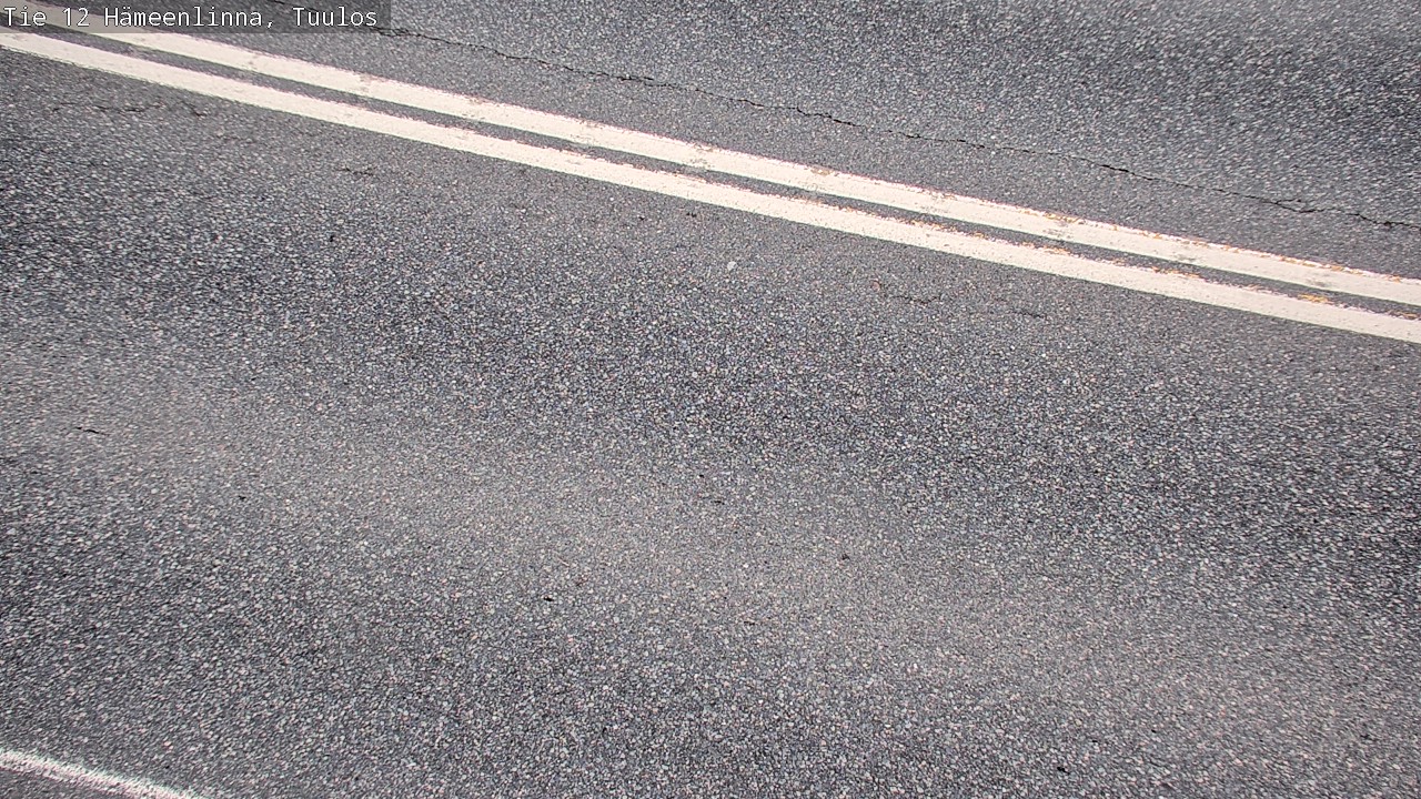 Weather Camera Image Väg 12 Hämeenlinna, Tuulos, Hämeenlinna, Kanta-Häme