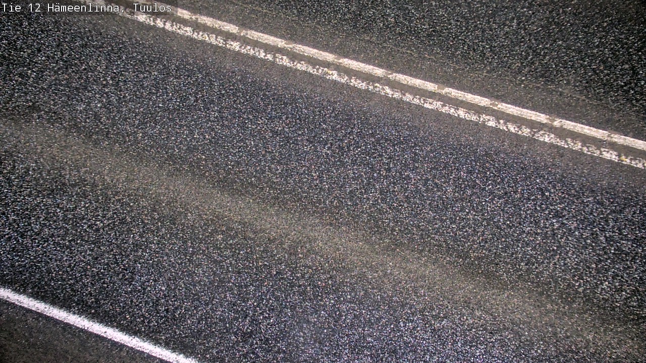 Weather Camera Image Road 12 Hämeenlinna, Tuulos, Hämeenlinna, Kanta-Häme