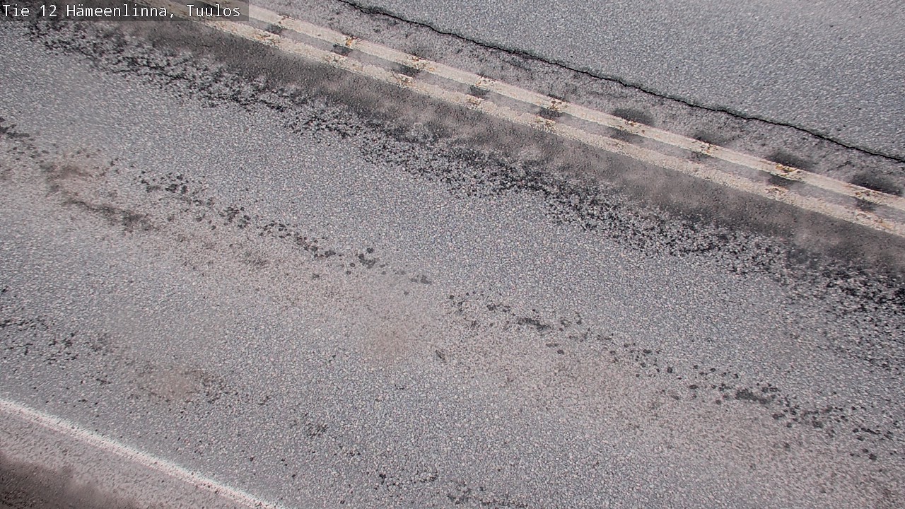 Weather Camera Image Road 12 Hämeenlinna, Tuulos, Hämeenlinna, Kanta-Häme