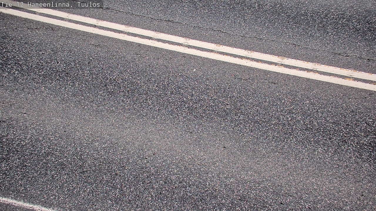 Weather Camera Image Road 12 Hämeenlinna, Tuulos, Hämeenlinna, Kanta-Häme