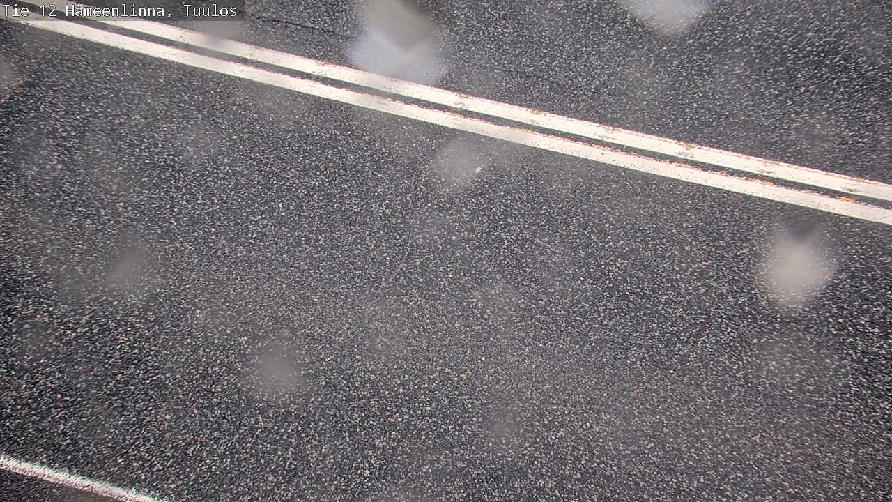 Weather Camera Image Väg 12 Hämeenlinna, Tuulos, Hämeenlinna, Kanta-Häme