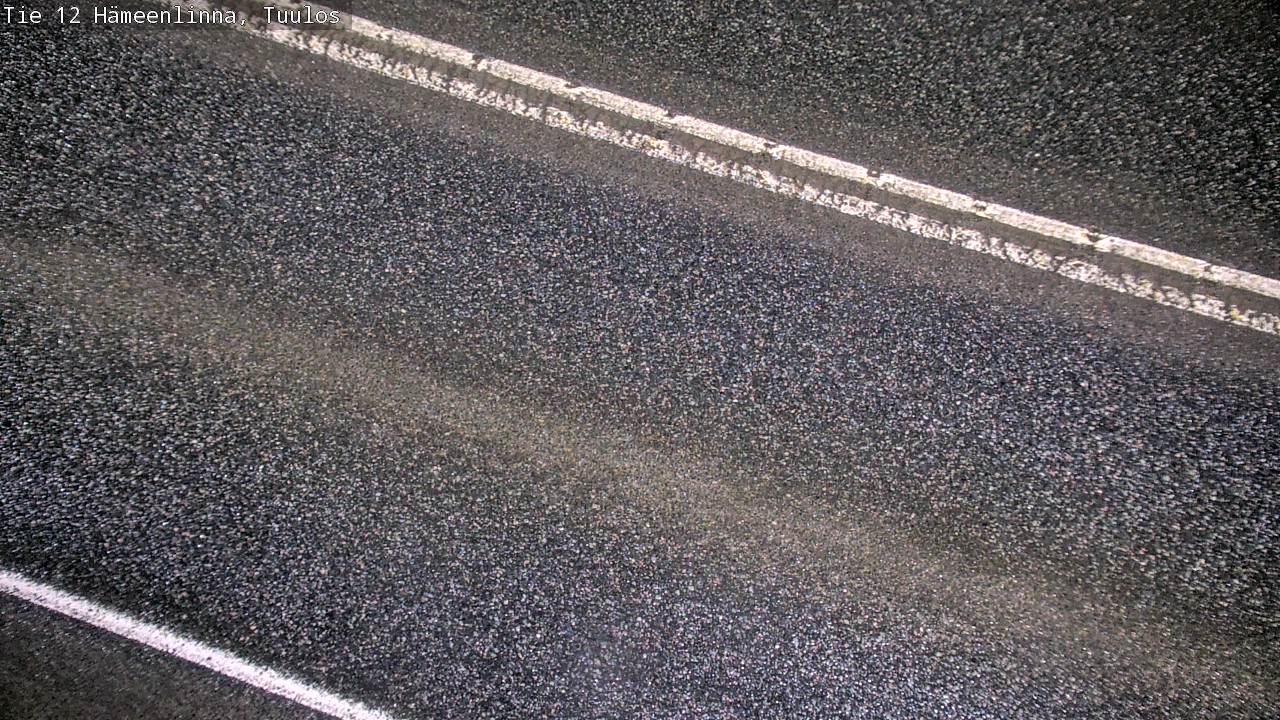 Weather Camera Image Road 12 Hämeenlinna, Tuulos, Hämeenlinna, Kanta-Häme