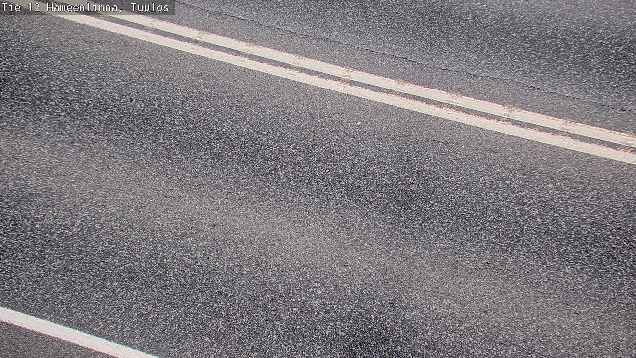 Weather Camera Image Road 12 Hämeenlinna, Tuulos, Hämeenlinna, Kanta-Häme