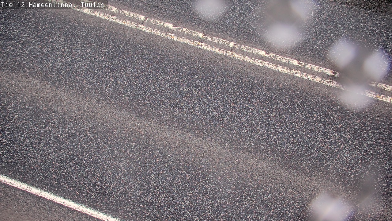 Weather Camera Image Road 12 Hämeenlinna, Tuulos, Hämeenlinna, Kanta-Häme