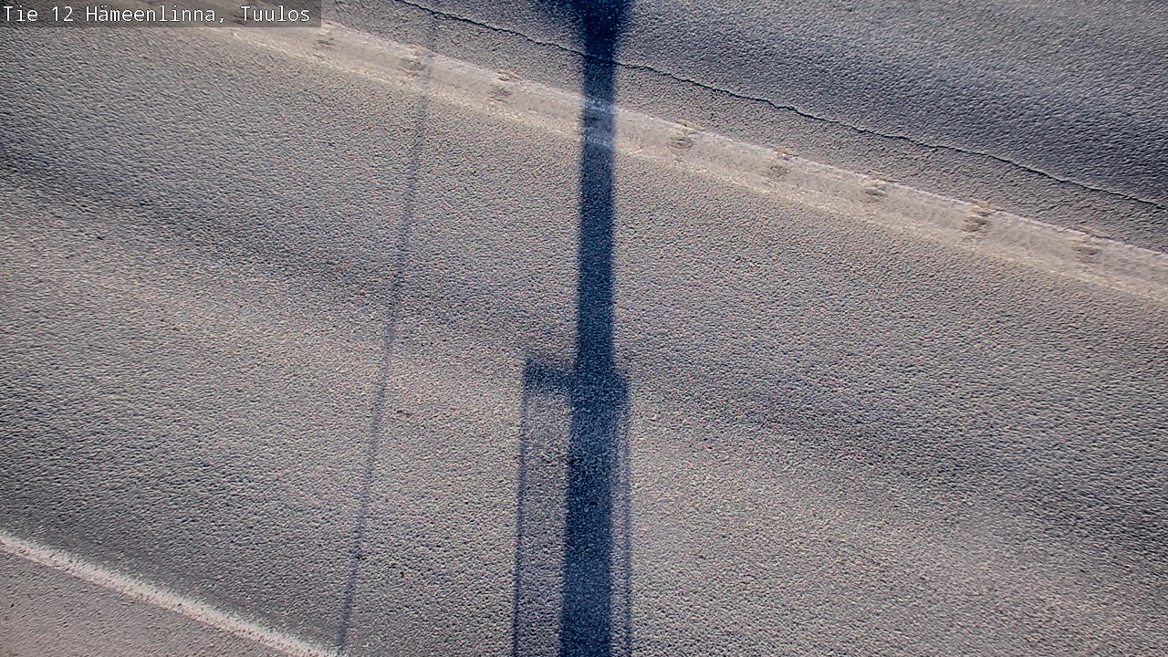 Weather Camera Image Road 12 Hämeenlinna, Tuulos, Hämeenlinna, Kanta-Häme