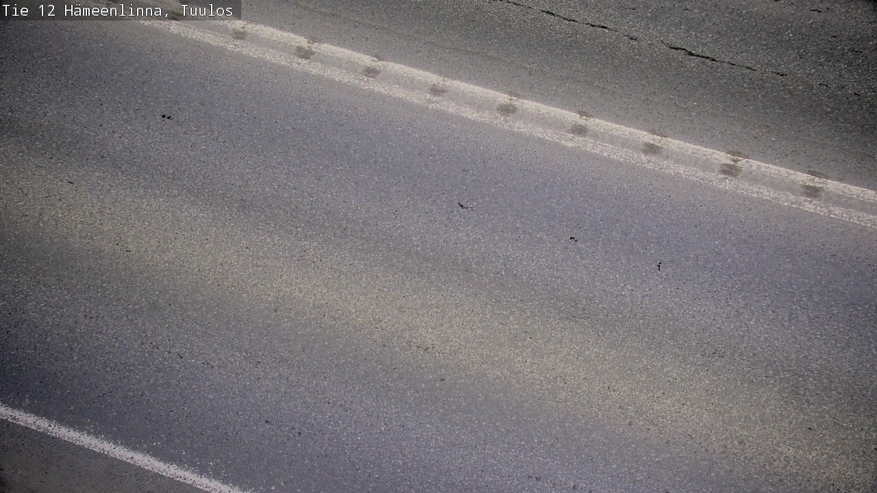Weather Camera Image Road 12 Hämeenlinna, Tuulos, Hämeenlinna, Kanta-Häme