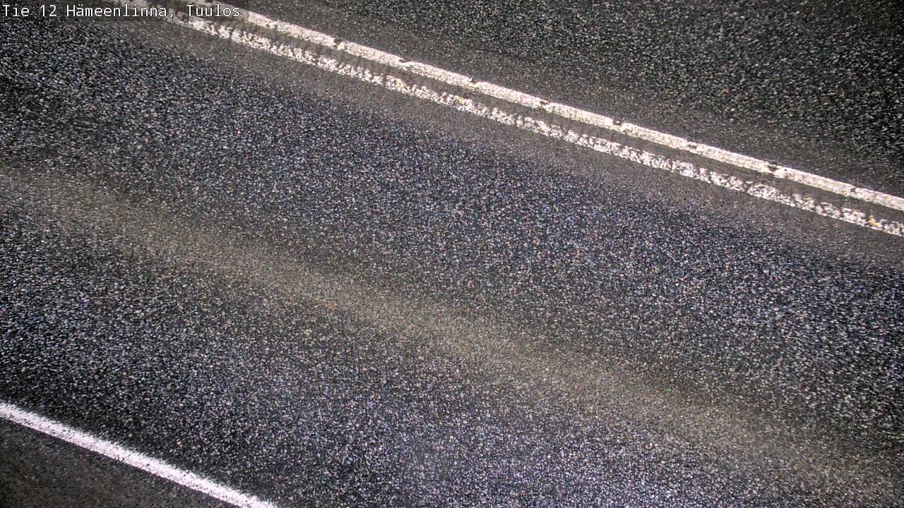 Weather Camera Image Road 12 Hämeenlinna, Tuulos, Hämeenlinna, Kanta-Häme