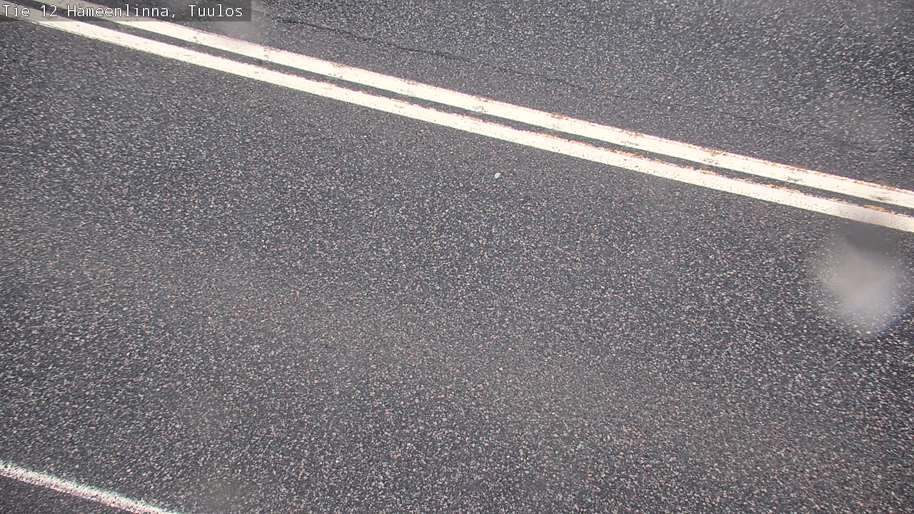 Weather Camera Image Road 12 Hämeenlinna, Tuulos, Hämeenlinna, Kanta-Häme