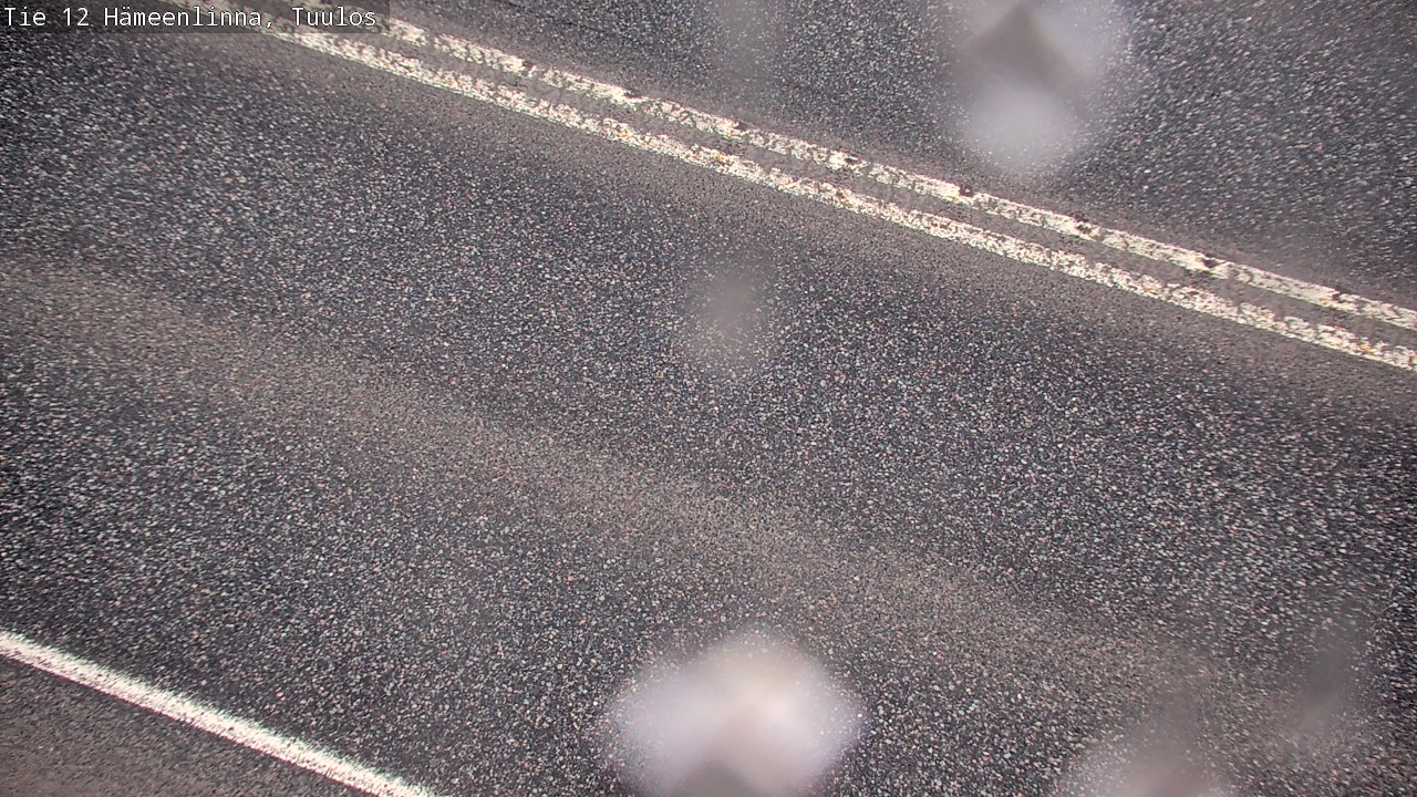 Weather Camera Image Road 12 Hämeenlinna, Tuulos, Hämeenlinna, Kanta-Häme