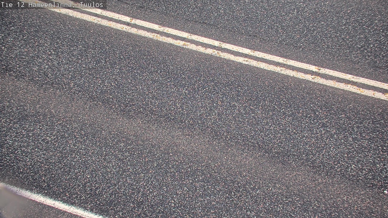 Weather Camera Image Road 12 Hämeenlinna, Tuulos, Hämeenlinna, Kanta-Häme