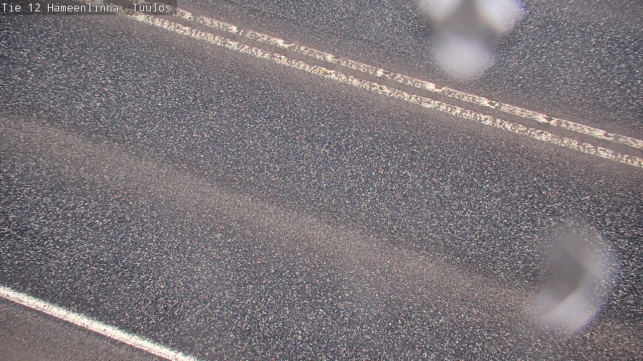 Weather Camera Image Road 12 Hämeenlinna, Tuulos, Hämeenlinna, Kanta-Häme