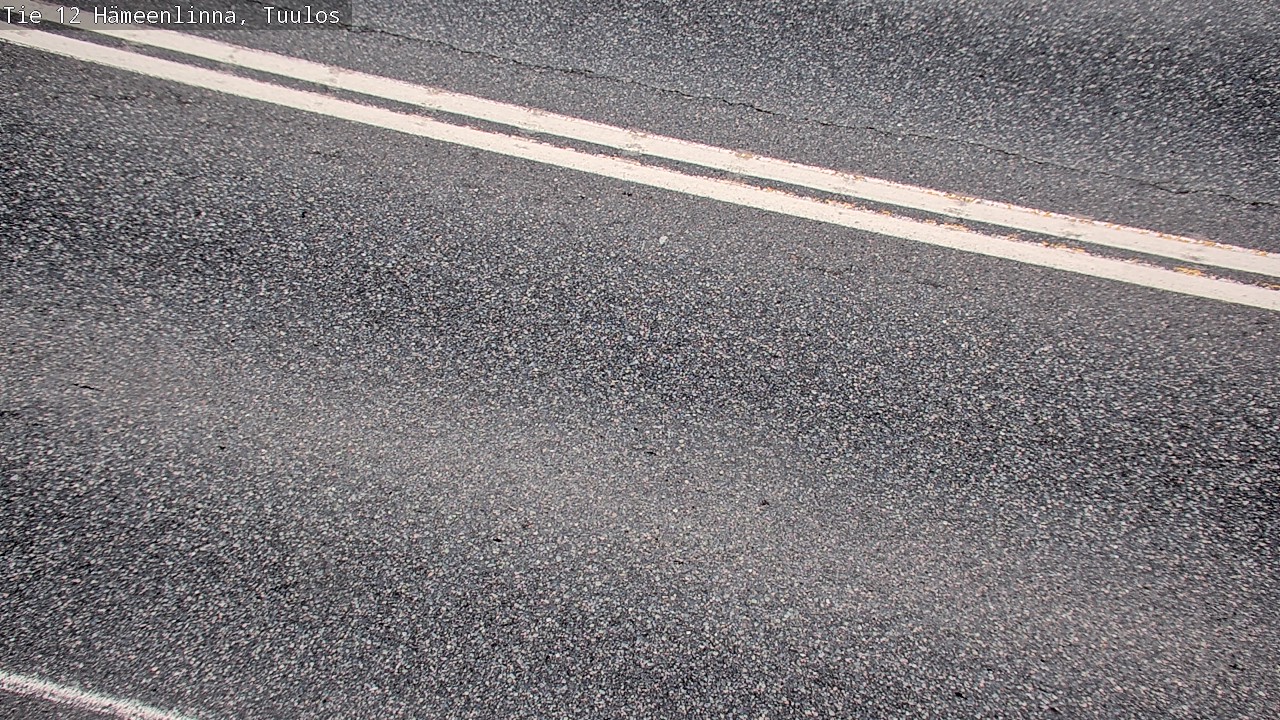 Weather Camera Image Road 12 Hämeenlinna, Tuulos, Hämeenlinna, Kanta-Häme