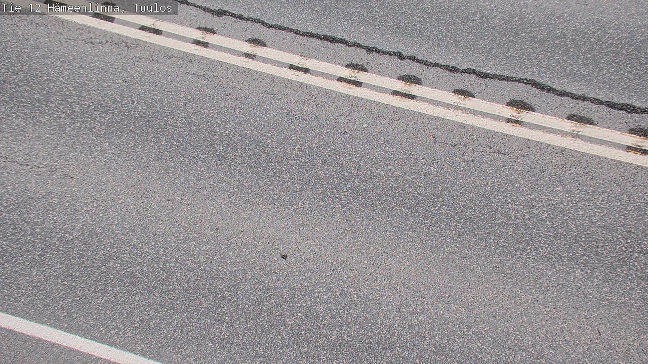Weather Camera Image Road 12 Hämeenlinna, Tuulos, Hämeenlinna, Kanta-Häme