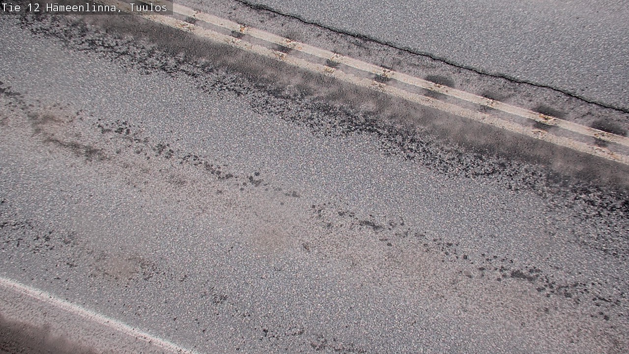Weather Camera Image Road 12 Hämeenlinna, Tuulos, Hämeenlinna, Kanta-Häme
