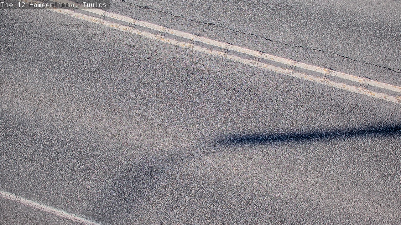 Weather Camera Image Väg 12 Hämeenlinna, Tuulos, Hämeenlinna, Kanta-Häme