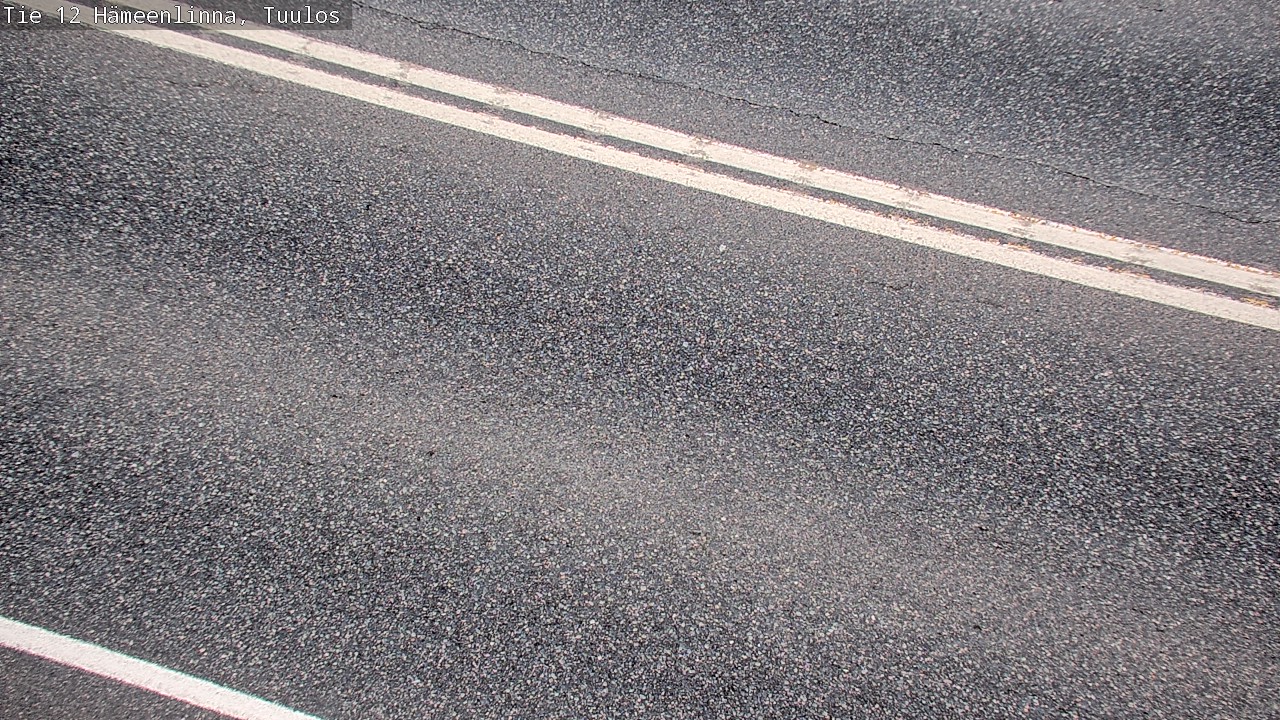 Weather Camera Image Road 12 Hämeenlinna, Tuulos, Hämeenlinna, Kanta-Häme