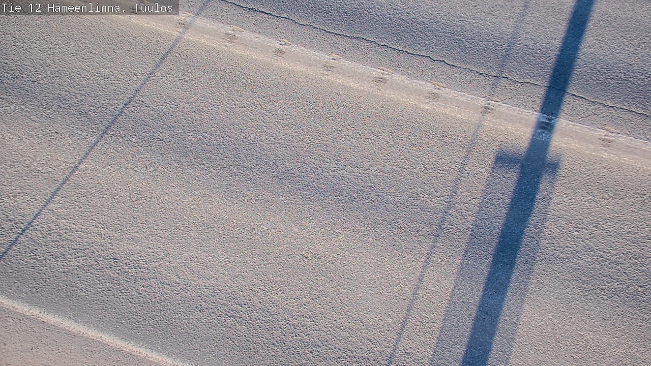 Weather Camera Image Road 12 Hämeenlinna, Tuulos, Hämeenlinna, Kanta-Häme
