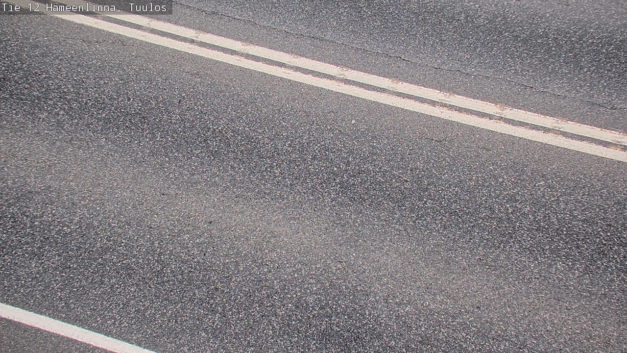 Weather Camera Image Road 12 Hämeenlinna, Tuulos, Hämeenlinna, Kanta-Häme