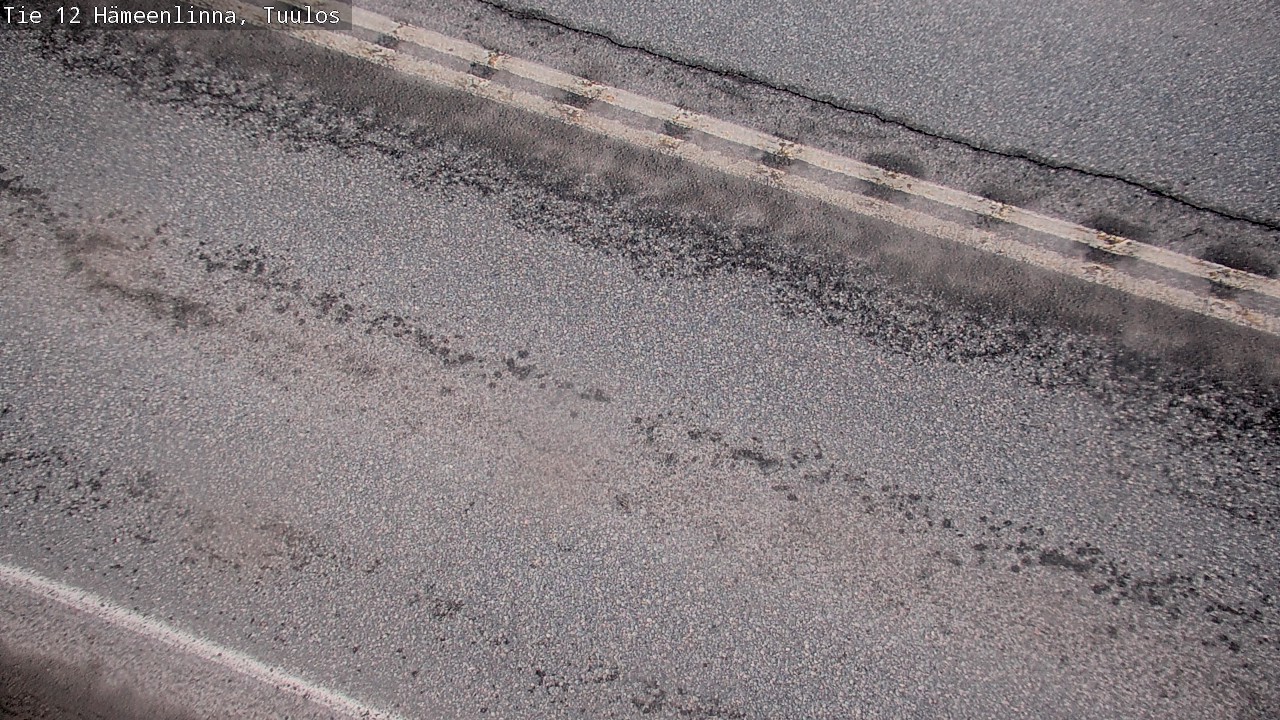 Weather Camera Image Road 12 Hämeenlinna, Tuulos, Hämeenlinna, Kanta-Häme