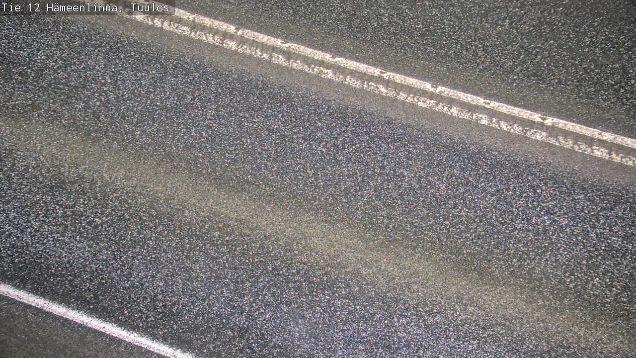 Weather Camera Image Road 12 Hämeenlinna, Tuulos, Hämeenlinna, Kanta-Häme